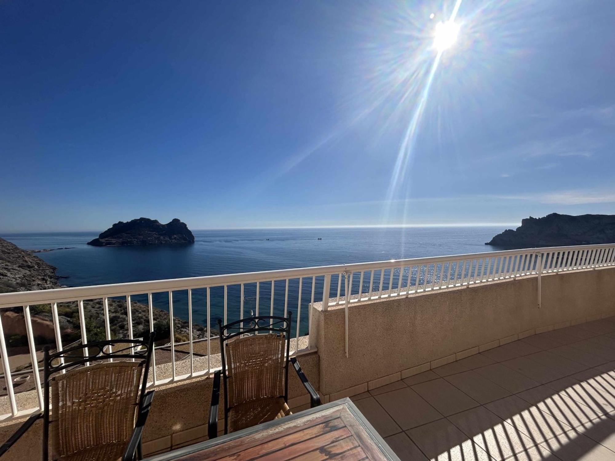Apartamento Gladines Con Magnificas Vistas Al Mar Aguilas Exterior photo